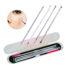 Acne Needle Manufacturer - Stainless Steel Extractor Tweezers Set
