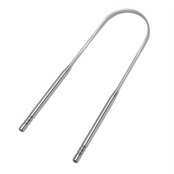 舌刮工厂-批发U形不锈钢清洁器