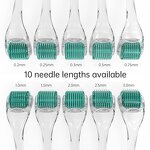 Derma Roller Manufacturer - 192 Custom Logo Titanium Microneedling Mesotherapy