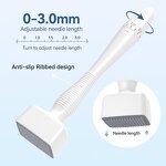 Derma Stamp Manufacturer - 0~3mm Adjustable Stainless Steel Hydra 140 Pins