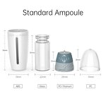 Dermastamp Manufacturer - Bio Needle H24 Adjustable 0-1.5mm 24 Pins Titanium