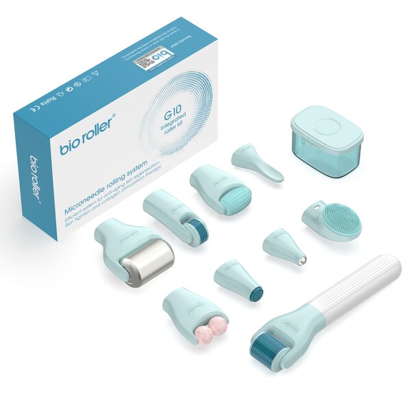 Bio Roller Set Manufacturer - G10 Latest 10 in 1 Derma Roller Kit