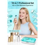 Dermaroller Kit Manufacturer - G10 Factory Price 10in1 Face Massage Ice Roller