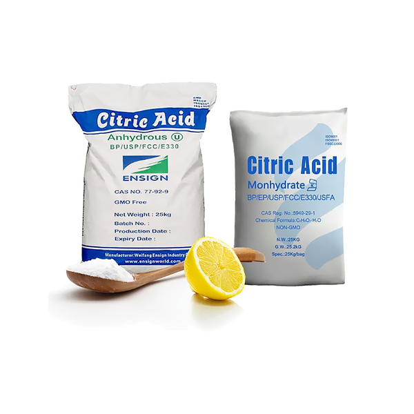 Citric Acid Powder - Anhydrous Monohydrate CAS 77-92-9 TTCA ENSIGN Rzbc
