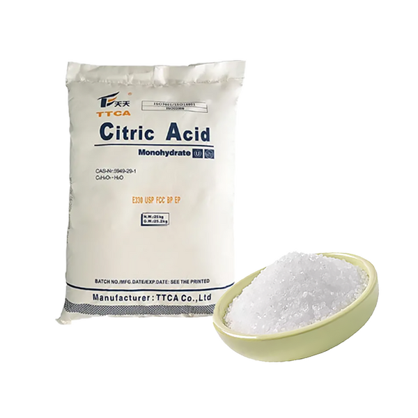 Citric Acid Powder - Monohydrate E330 BP 8-80mesh Food Grade Zhengzhou Taihe