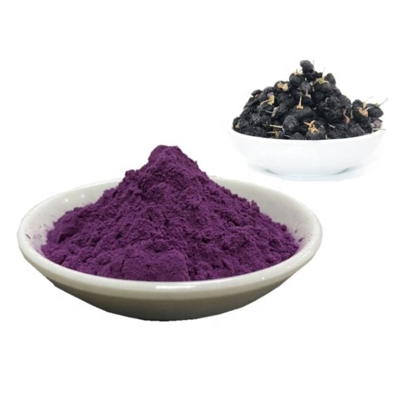 Black Wolfberry Powder - Organic Freeze Dried Fruit Juice Goji Powder