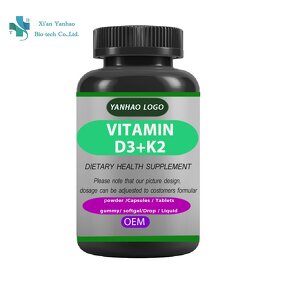 Vitamin D3 K2 Softgels - Organic Vegan Multivitamin Supplement Capsule