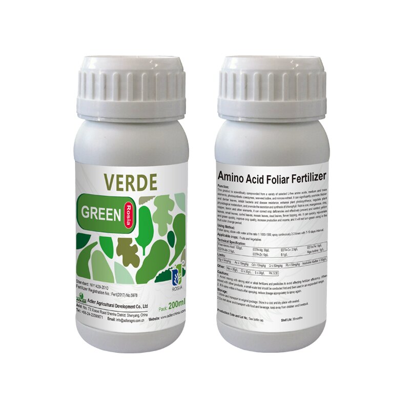 Amino Acid Fertilizer Manufacturer - ROSIA Free Kelp Foliar Spray Organic Plant Liquid