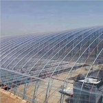Greenhouse PE Film Manufacturer - Custom PO Large Single Layer UV 200-250 Microns Square Pattern