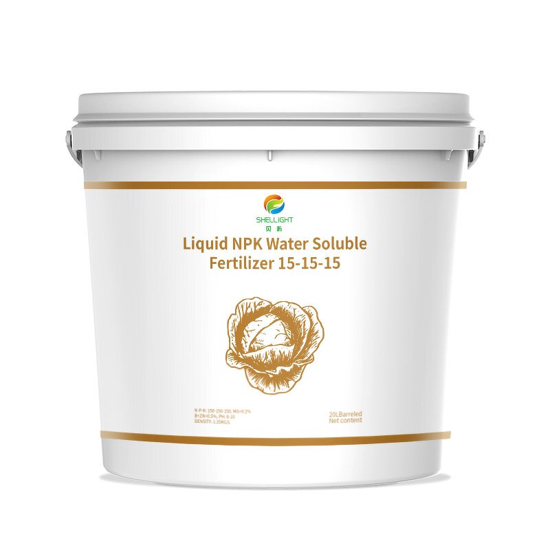 NPK Liquid Fertilizer - Shellight Organic Water Soluble for Green Agriculture Use