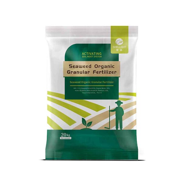 Seaweed Granular Fertilizer - Shellight 100% Pure Organic for Agricultural Use