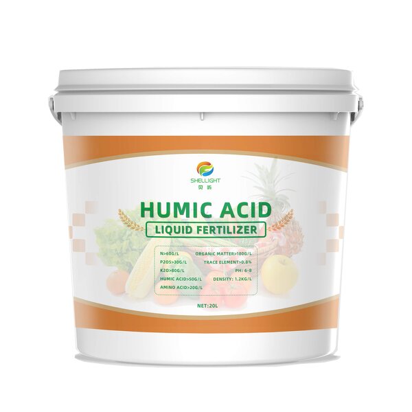 Humic Acid Liquid Fertilizer - Shellight Agriculture Grade 100% Purity