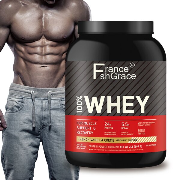 Whey Protein Powder - Organic Gold Standard Double Rich Chocolate Muscle Support