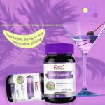 Liver Support Capsules - Customized Plant Extracts 30 Count Adults Health