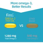 Ultimate Omega Softgels - 90 Count Heart Brain Immune Health Support