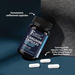 L Arginine Capsules - Male Enhancing Nitric Oxide Vascular Support 60 Count