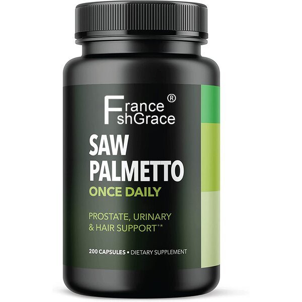 Saw Palmetto Capsules - Customized Prostate Hair Growth Support for Men