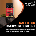 Saw Palmetto Prostate Capsules - with Ashwagandha Turmeric Tribulus Maca Green Tea