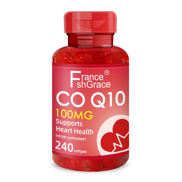CoQ10 Softgel - 100mg Heart Wellness Support Coenzyme Q10 Supplement