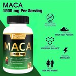 Maca Root Capsules - Customized 150 Gluten-Free Energy Support Organic Pills
