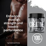 Creatine Monohydrate Powder - 3G Per Serving Muscle Support Supplement