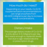 CoQ10 Softgel - 100mg Heart Wellness Support Coenzyme Q10 Supplement