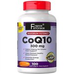 Coenzyme Q10 Softgel - 10 Count Dietary Supplement Immune Function Support