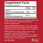 Ubiquinol Capsules - 900mg Cardiologist Recommended Heart Health Support