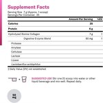 Bovine Collagen Peptides Powder - Grass-Fed Hydrolyzed Hair Skin Nails Support