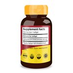 CoQ10 Softgels - 200mg 80 Count Heart Brain Health Dietary Supplement