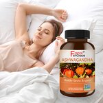 Ashwagandha Root Capsules - Organic Stress Support Sleep Quality Supplement