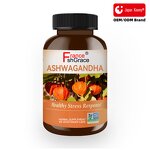 Ashwagandha Capsules - High Quality Herbal Stress Sleep Support Plant Extracts