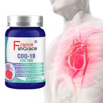 CoQ10 Supplement - Premium Organic Coenzyme Heart Healthy Adult Support
