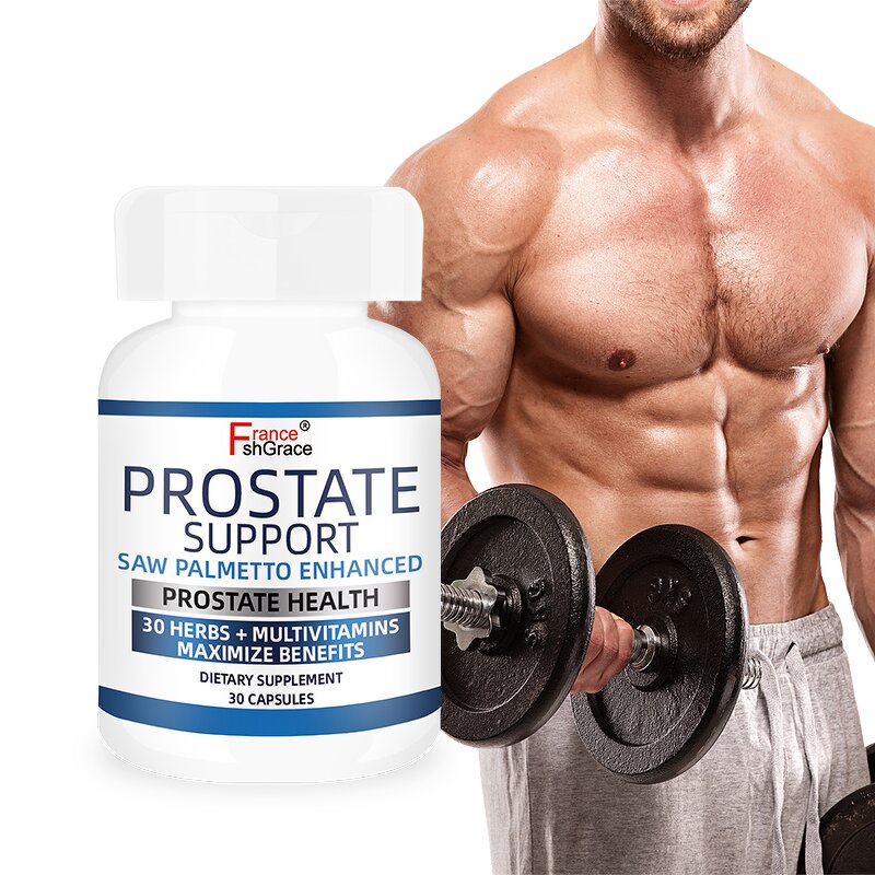 Prostate Capsules - Customized Herbal Extract Saw Palmetto Enhanced Support