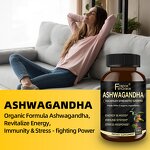 Ashwagandha Capsules - Customized Herbal Stress Response Sleep Support