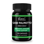 Saw Palmetto Capsules - Hair Loss Prevention Support Extract Supplement