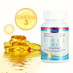 Fish Oil Softgels - High Quality Eye Health Support Free Fish Oil Supplement