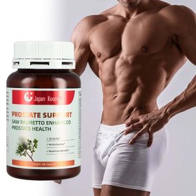 Saw Palmetto Capsules - Improve Flow Multivitamins Prostate Support for Men