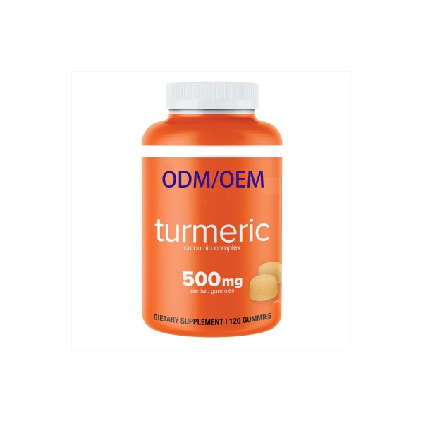 Turmeric Gummies Manufacturer - with 500mg Turmeric Curcumin Joint Support High Absorption Vegan