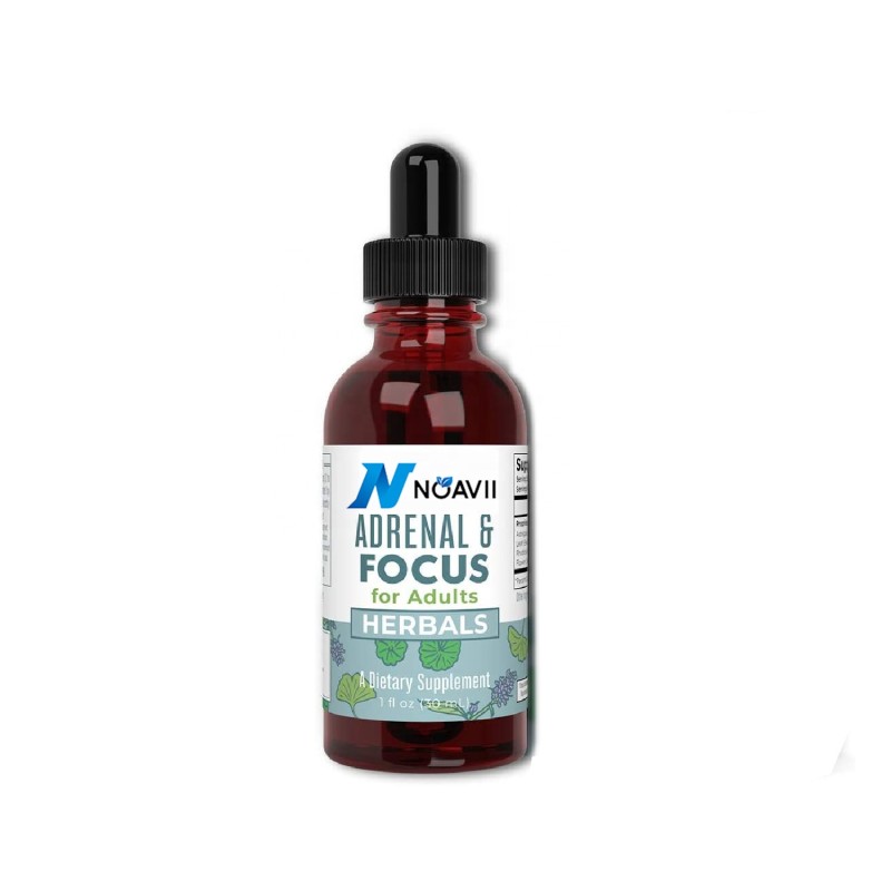 Nootropic Drops Manufacturer - Focus Adrenal Support with Ginkgo Biloba Astragalus for Memory