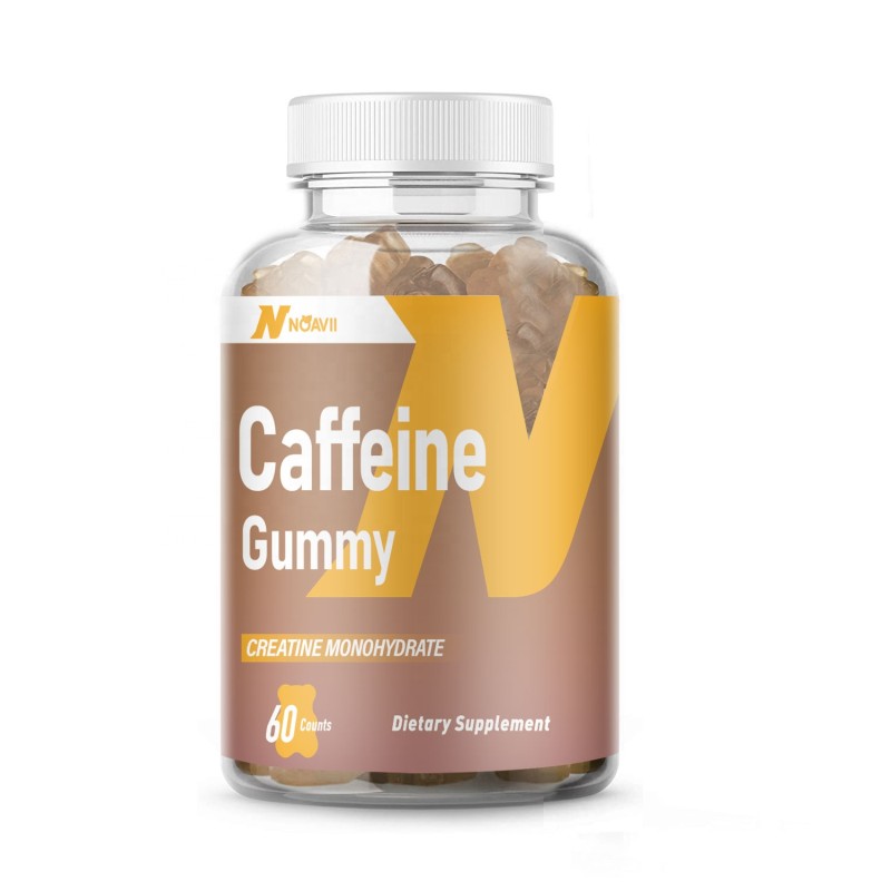 Caffeine Gummies Factory - OEM/ODM Support Energy Brain Booster Immune Health GMP Facility