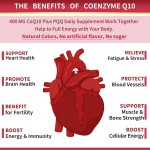 CoQ10 Softgels Factory - 400mg with PQQ BioPerine Omega 3 for Antioxidant Heart Support