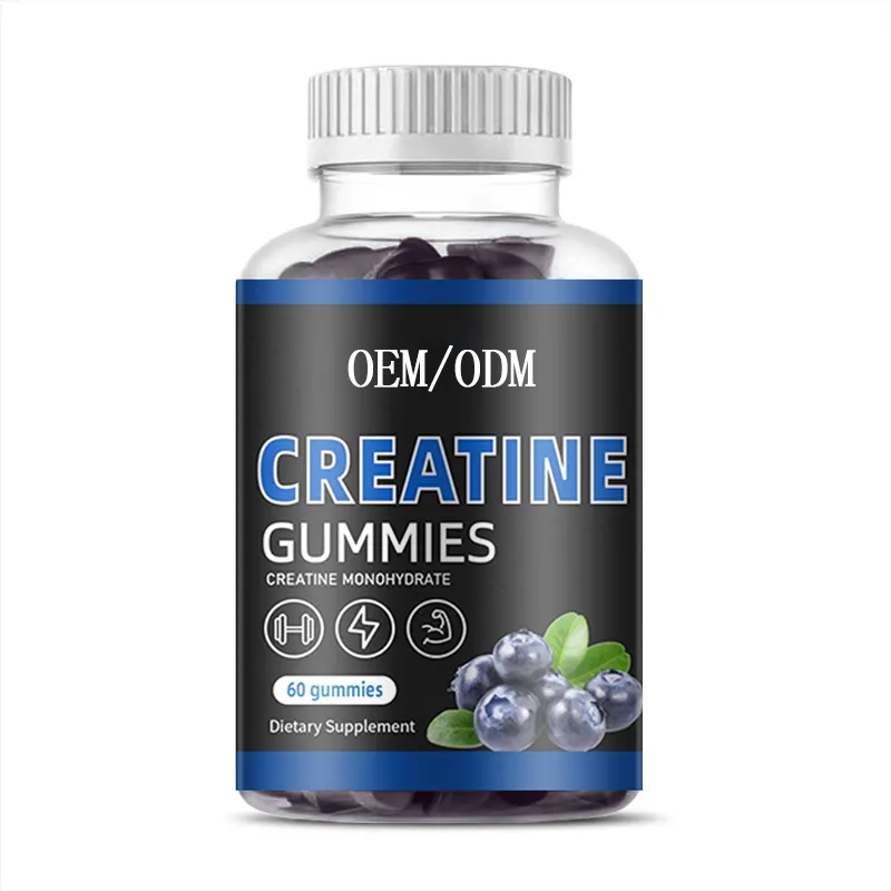 Pre Workout Gummies Factory - OEM Private Label Creatine Monohydrate for Muscle Growth