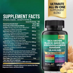 Herbal Capsules Factory - Private Label Supplement Bladderwrack Burdock Ginger Sea Moss Shilajit