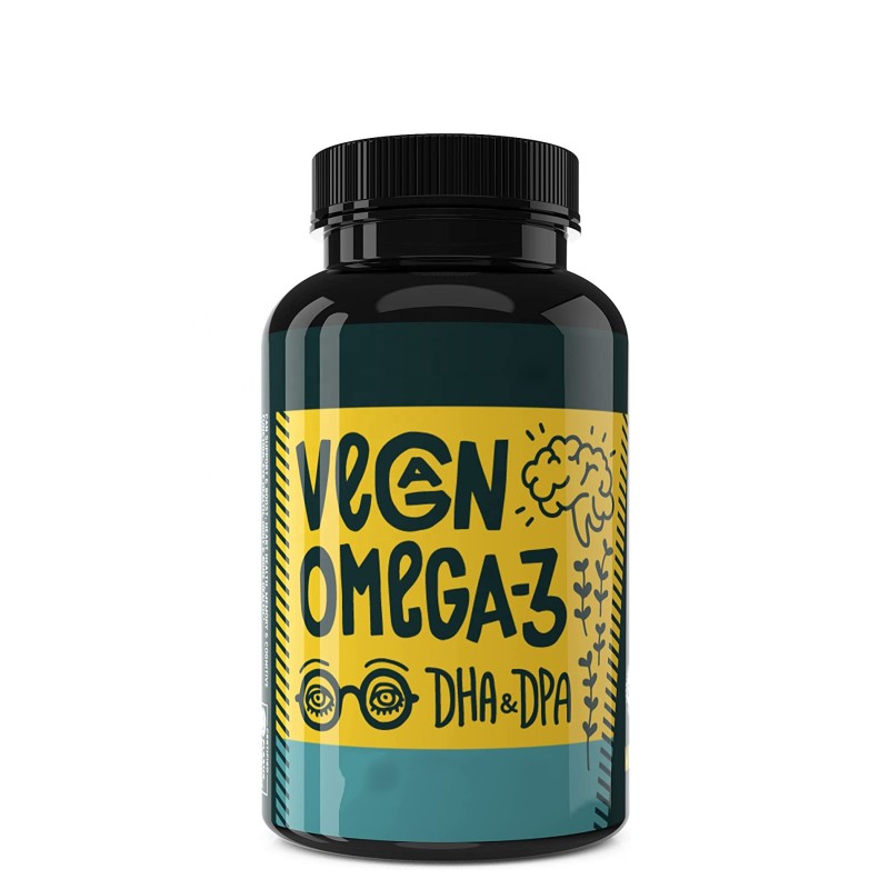Vegan Omega 3 Supplement Manufacturer - Premium Algae Oil DHA for Heart Brain Joint Health