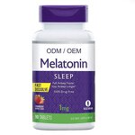 Melatonin Tablets - OEM ODM 1mg Sleep Aid Memory Support Custom Packaging
