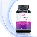 Gluta Marine Collagen Capsules - Hyaluronic Acid Vitamin C Skin Whitening Beauty