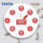 Multivitamin Capsules - Adult Health Complex Vitamin Mineral Dietary Supplement