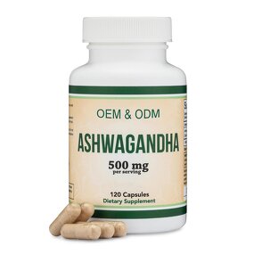 Ashwagandha Root Capsules - OEM ODM Herbal Immune Support Antioxidant Benefits