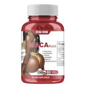 Maca Root Gummies - OEM ODM Butt Hip Enlargement Supplement for Women
